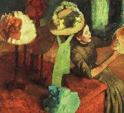 Edgar Degas The Millinery Shop Sweden oil painting artist